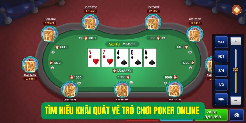 Tìm hiểu khái quát về trò chơi Poker online 